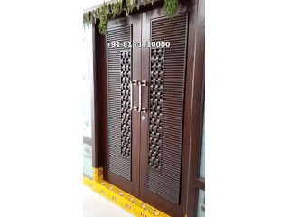 Teak door Double Leaf Matt WA-DCD-05