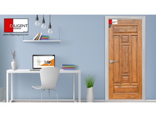 Teak Panel Doors DE 12